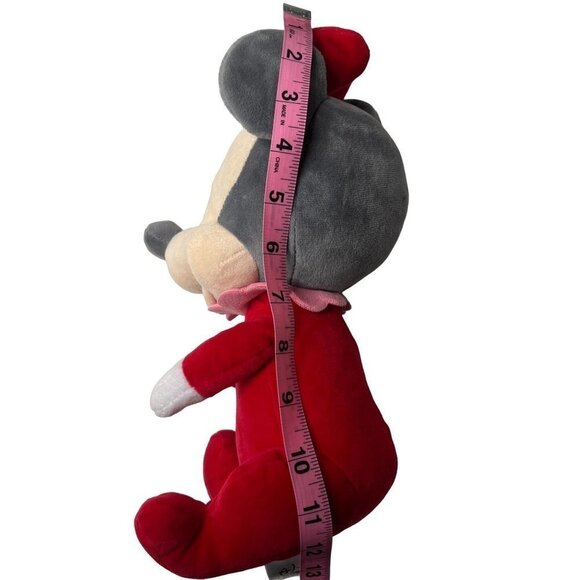 DISNEY Parks Minnie Mouse My First Christmas Plush Red Outfit & Bow Size… - Picture 5 of 7